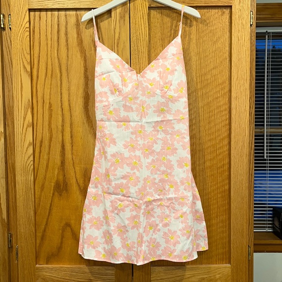 Floral sundress with open back cutout - Picture 1 of 3